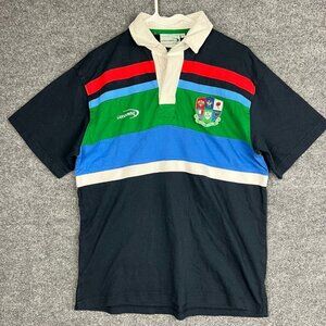 Lansdowne Colorblock Short Sleeve Rugby Polo Nations Men’s Size‎ Small